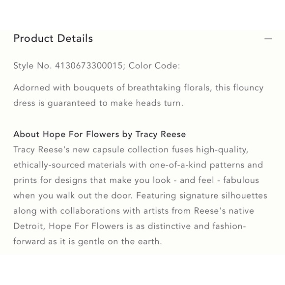 Anthropologie Sebastienne Midi Dress By Tracy Reese Hope For Flowers NWT SZ S - Picture 13 of 14